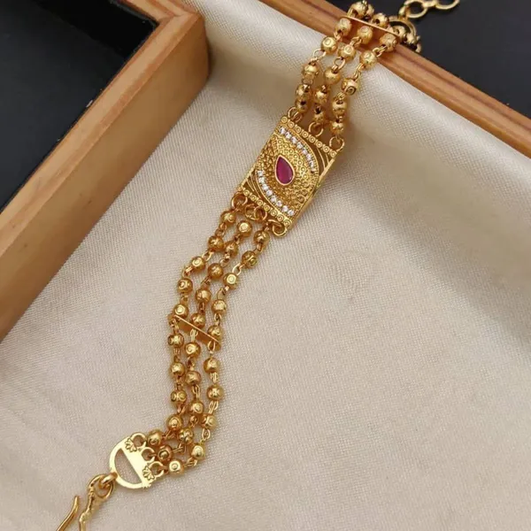 Gold_Versatile_Micro_Gold_Plated_Traditional_Bracelet_For_women