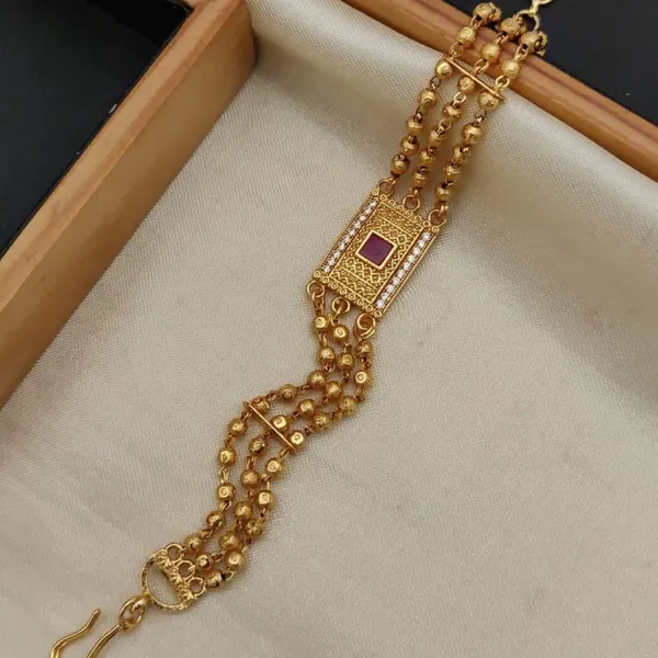 Gold_Versatile_Micro_Gold_Plated_Traditional_Bracelet_For_women