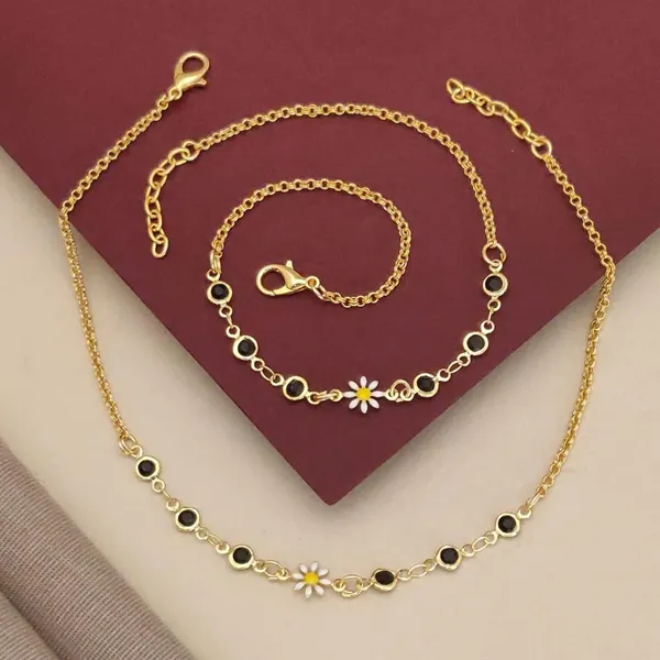 Gold_Classic_Minimal_Gold_Box_Chain_High_Gold_Plated_Anklet_For_women