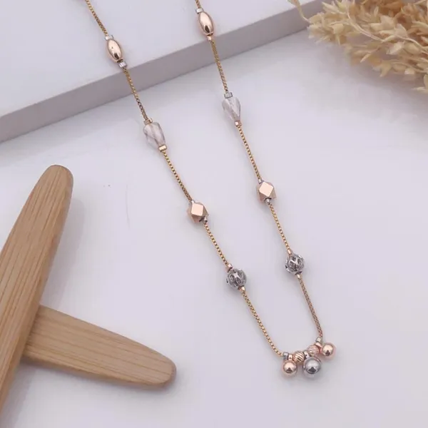 Rose_Gold_Elegant_3-Tone_Anti-Tarnish_Chains_Timeless_Style_&_Durability_For_women
