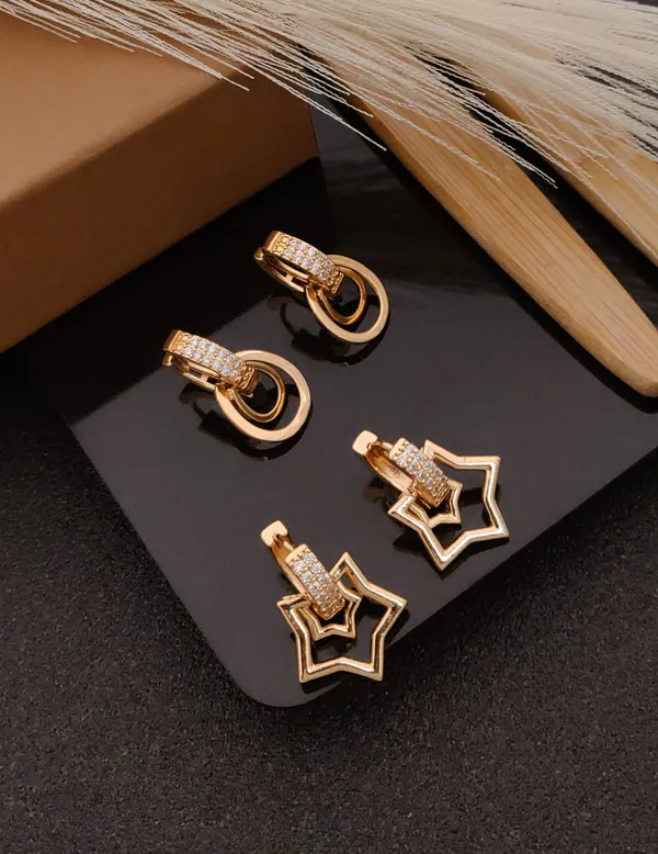 Rose_Gold_Plated_Earring_combo_of_2_pair_(Round_and_Star_Shaped)