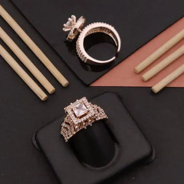 Rose_Gold_Dazzling_Adjustable_Diamond_Ring_Anti-Tarnish_&_Perfect_for_Gifting_For_women