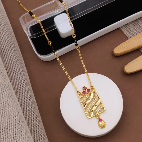 Gold_Micro_Gold_Plated_Delicate_Chain_and_Diamond_Pendant_Set_For_women