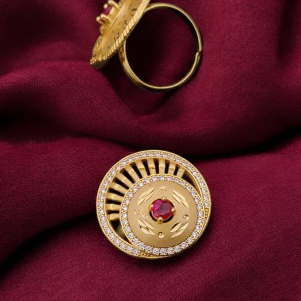 Gold_Dazzling_Adjustable_Diamond_Ring_Anti-Tarnish_&_Perfect_for_Gifting_For_women