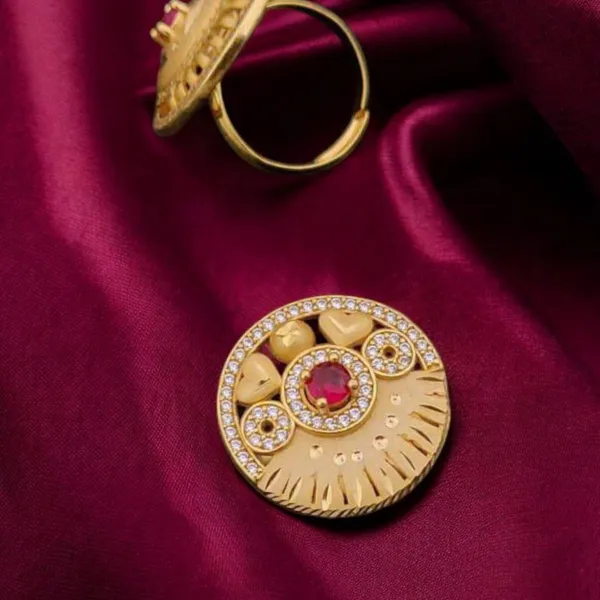 Gold_Dazzling_Adjustable_Diamond_Ring_Anti-Tarnish_&_Perfect_for_Gifting_For_women