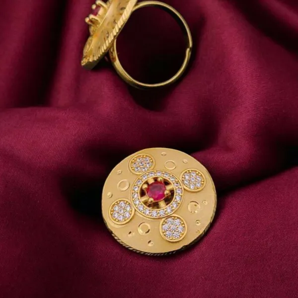 Gold_Dazzling_Adjustable_Diamond_Ring_Anti-Tarnish_&_Perfect_for_Gifting_For_women