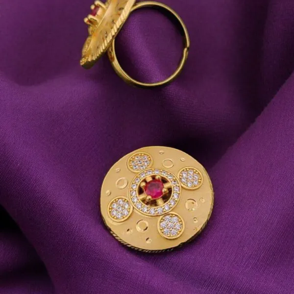 Gold_Dazzling_Adjustable_Diamond_Ring_Anti-Tarnish_&_Perfect_for_Gifting_For_women
