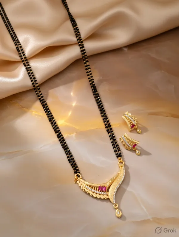 22K_Gold_Plated_Mangalsutra_Set_with_Ruby_Accents_and_American_Diamonds_-_Traditional_Black_Bead_Dual-Chain_Design_for_Women