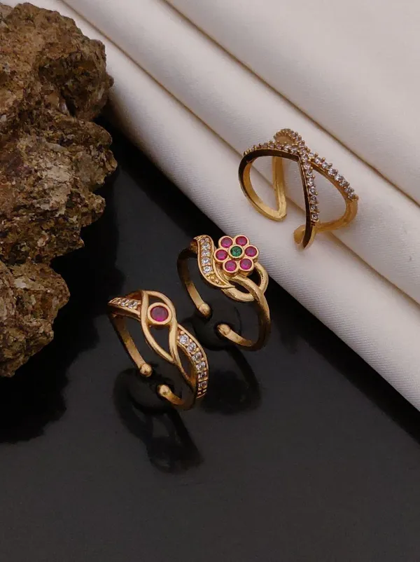 High_Gold_Plated_Free_Size_Adjustable_Diamond_Rings_for_Women