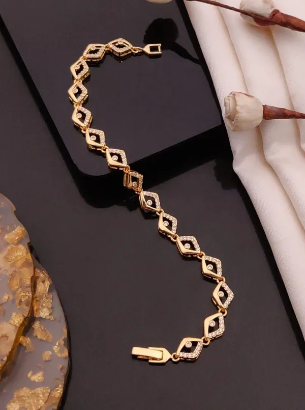 Gold_Elegant_Rose_Gold_Plated_Daily_Wear_AD_Bracelet_For_women