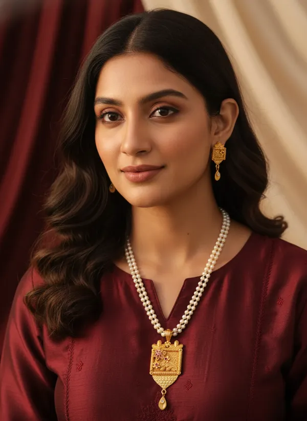 Pearl_Mala_Necklace_Set_with_Kundan-Style_Pendant_&_Earrings