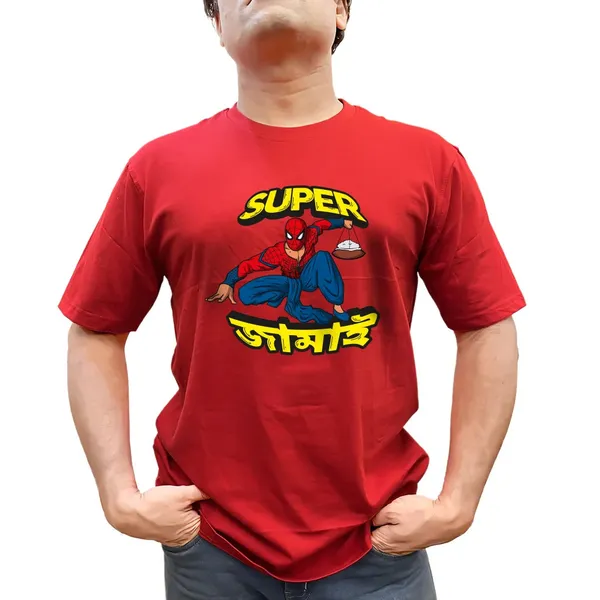 Super_Jamai_Spider-Man_Unisex_Tshirt
