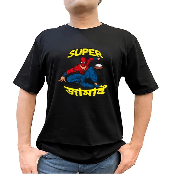 Super_Jamai_Spider-Man_Unisex_Tshirt