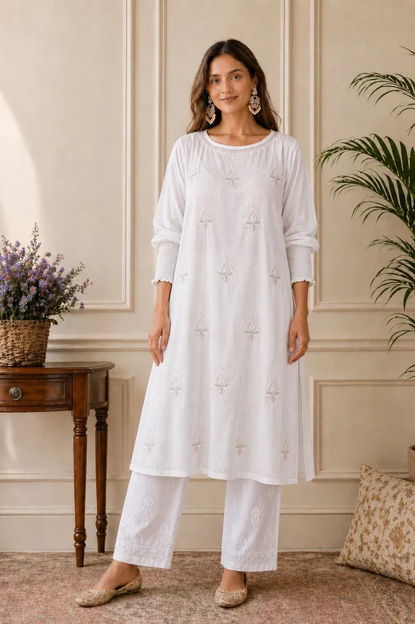 White_Kurti_for_Women