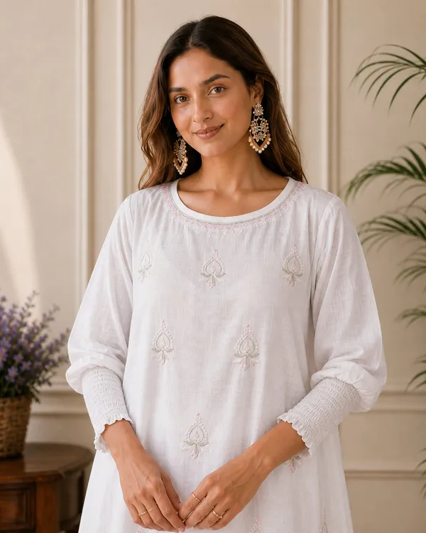 White_Kurti_for_Women