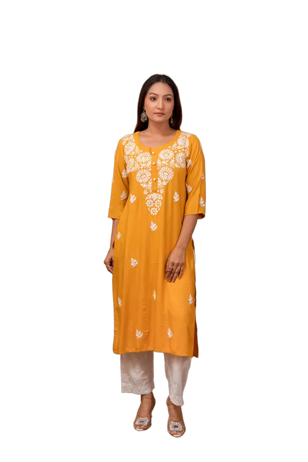 Mustard_Chikankari_(Set)_for_Women