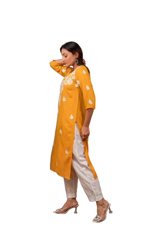 Mustard_Chikankari_(Set)_for_Women