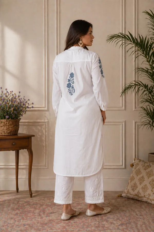 White-Blue_Chikankari_Kurti_for_Women
