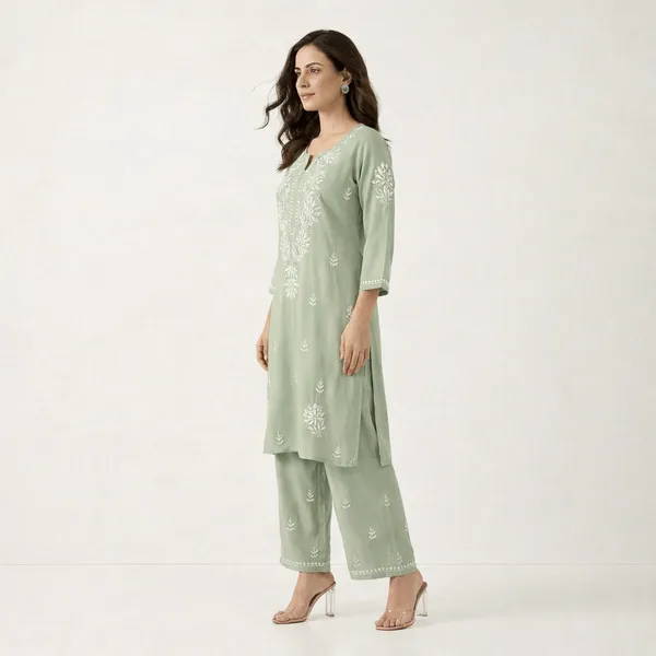Green_Chikankari_Coord_Set_for_Women