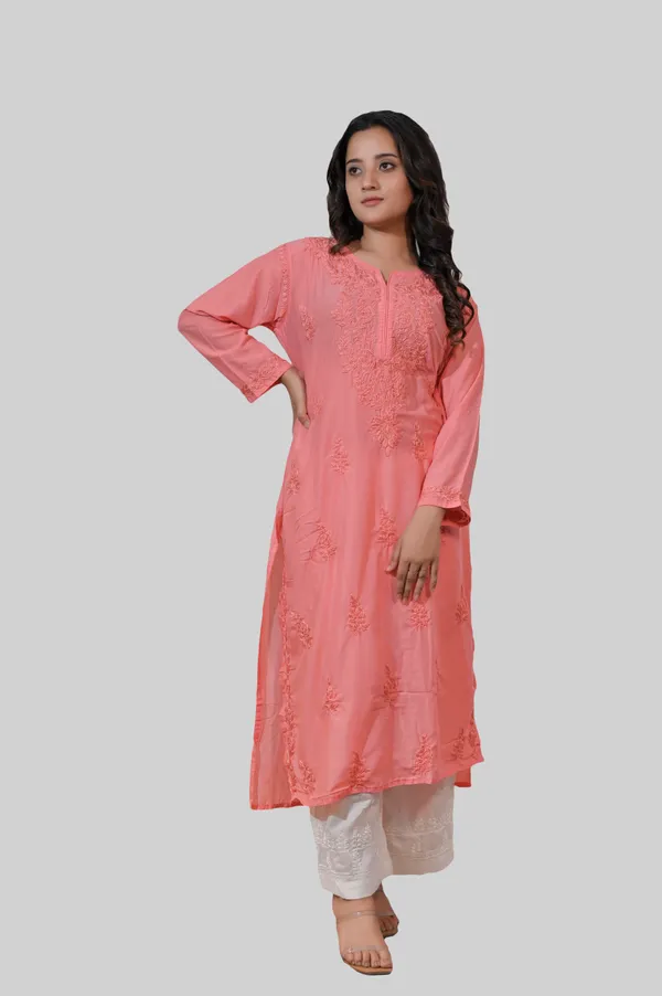 Coral_Chikankari_Kurti_for_Women
