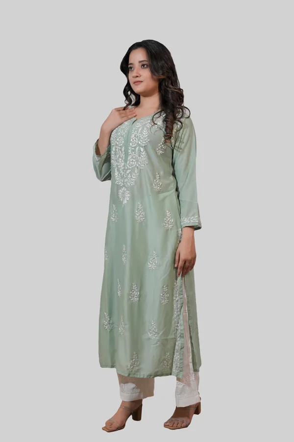 Sage_Green_Chikankari_Kurti_for_Women
