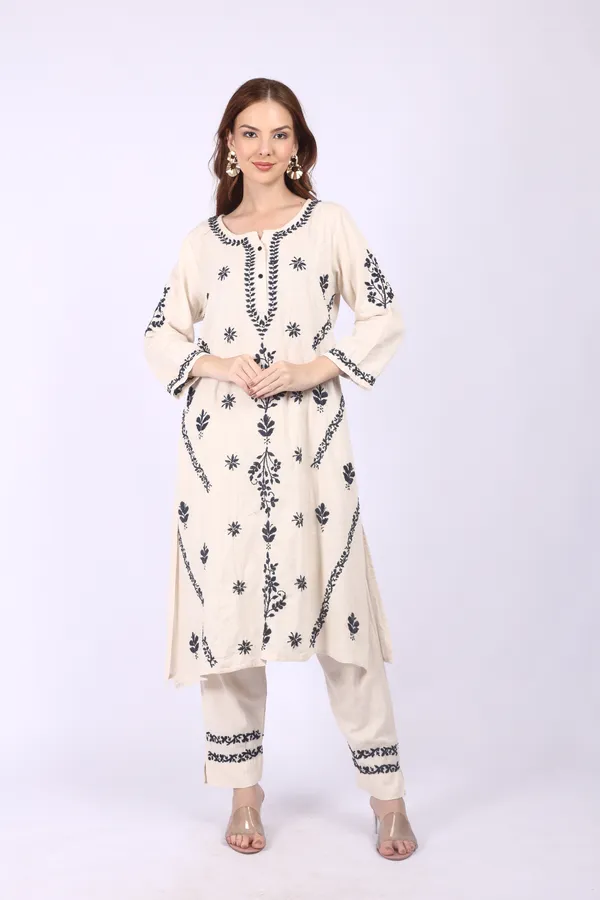 Natural_Cotton_Flex_Chikankari_Long_Set_For_Women