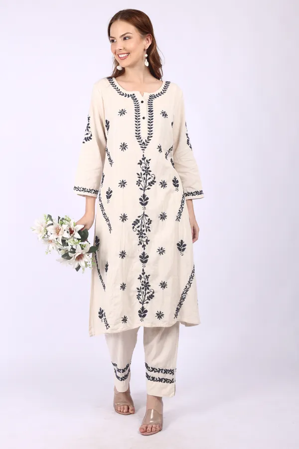 Natural_Cotton_Flex_Chikankari_Long_Set_For_Women
