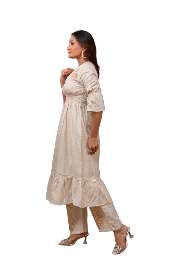 Beige_Anarkali_Kurti_for_Women