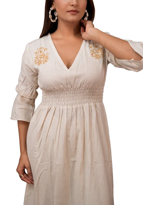 Beige_Anarkali_Kurti_for_Women