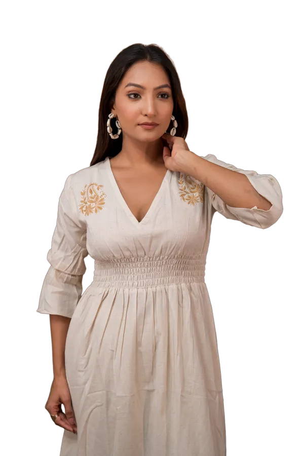 Beige_Anarkali_Kurti_for_Women