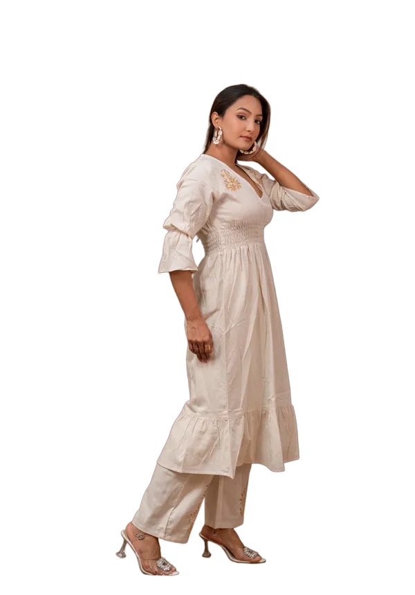 Beige_Anarkali_Kurti_for_Women