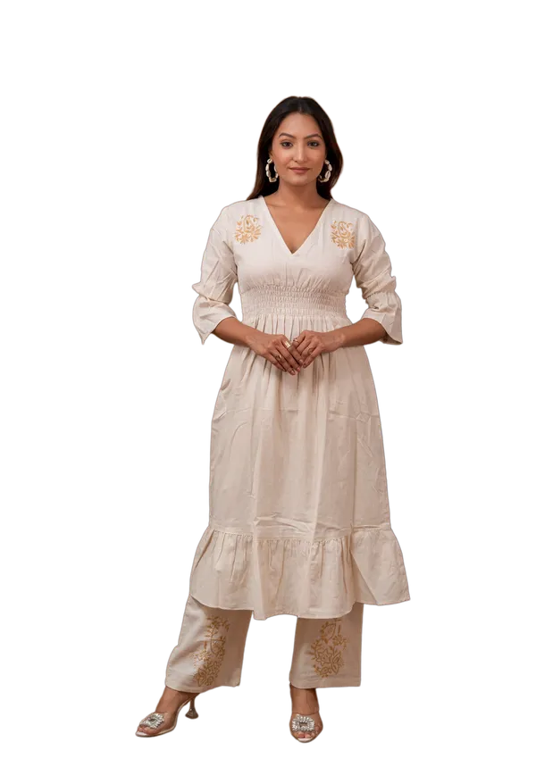 Beige_Anarkali_Kurti_for_Women