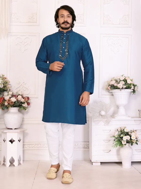 Couple_Combo_Men's_Kurta_&_Women_Saree_