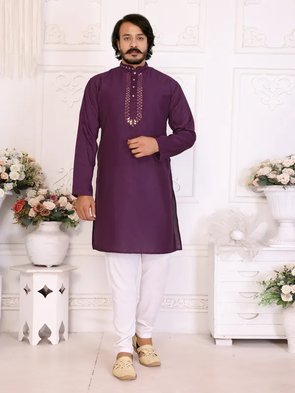 Couple_Combo_Men's_Kurta_&_Women_Saree_