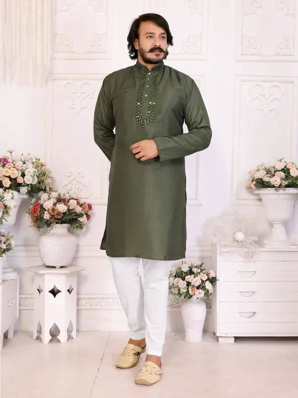 Couple_Combo_Men's_Kurta_&_Women_Saree_