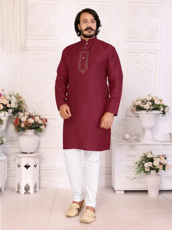 Couple_Combo_Men's_Kurta_&_Women_Saree_
