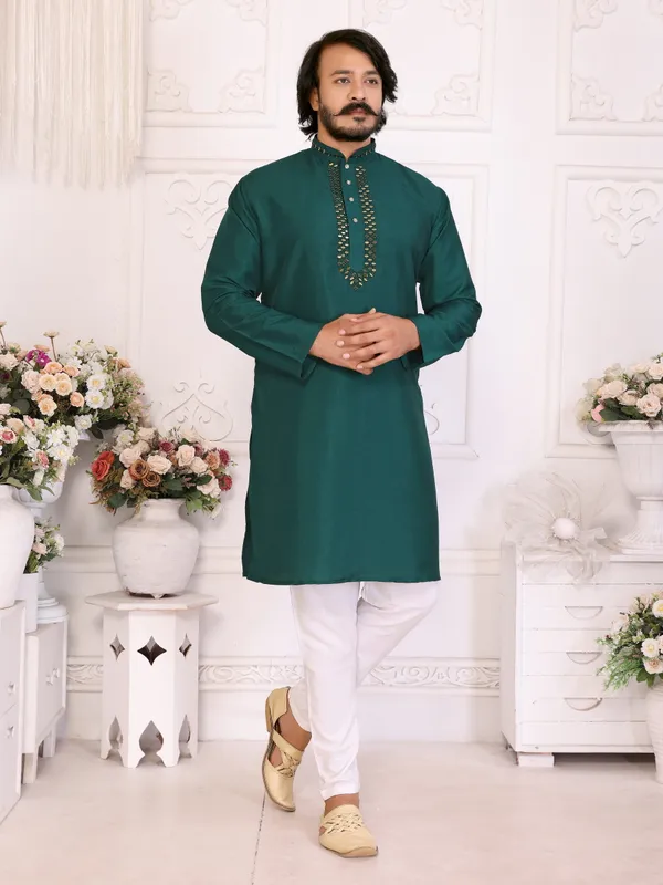 Couple_Combo_Men's_Kurta_&_Women_Saree_
