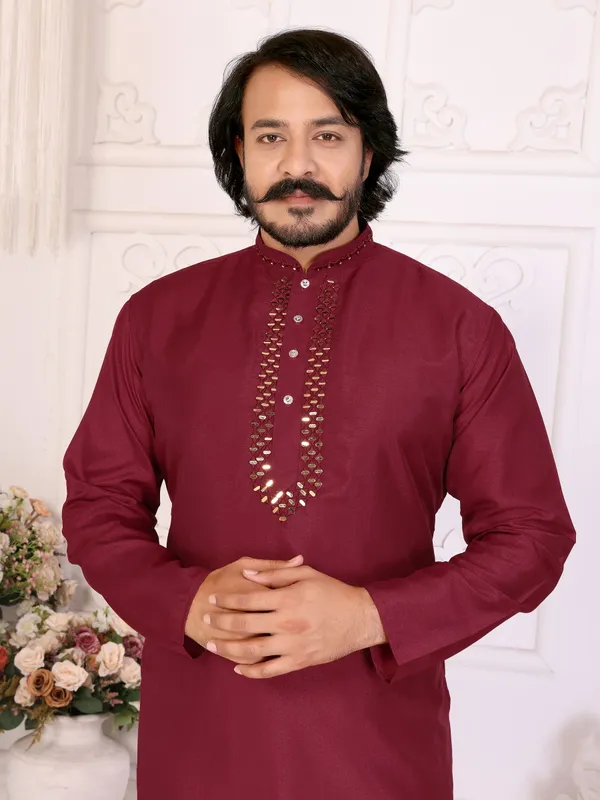 Couple_Combo_Men's_Kurta_&_Women_Saree_
