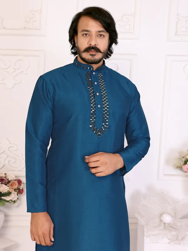 Couple_Combo_Men's_Kurta_&_Women_Saree_