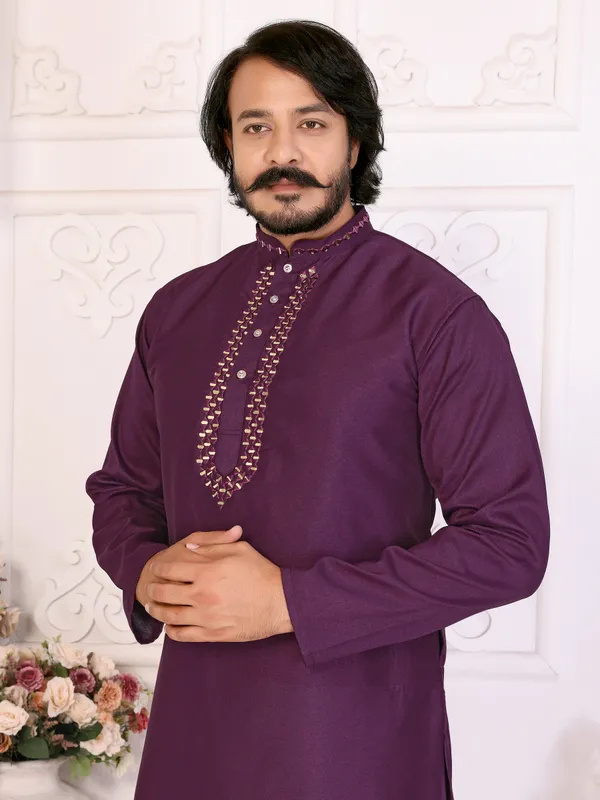 Couple_Combo_Men's_Kurta_&_Women_Saree_