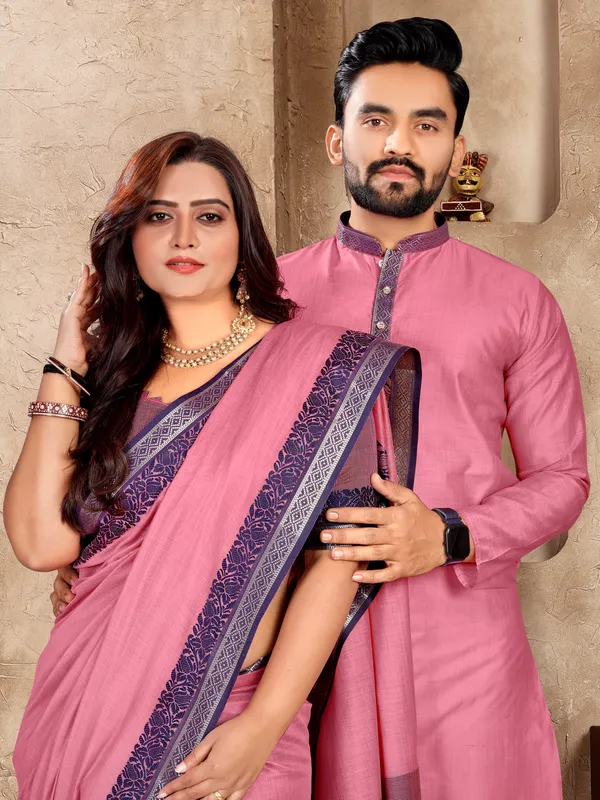 Couple_Combo_Saree_and_Kurta_Set