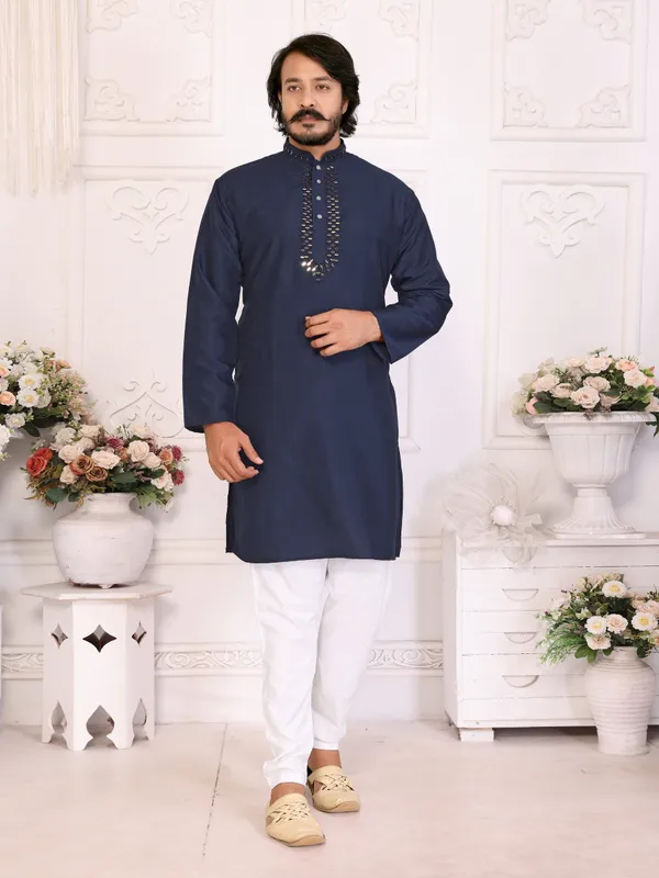 Couple_Combo_Men's_Kurta_&_Women_Saree_