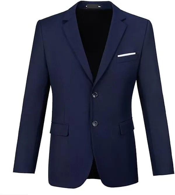 Dark_Navy_Blue_Cotton_Blazer_For_Mens