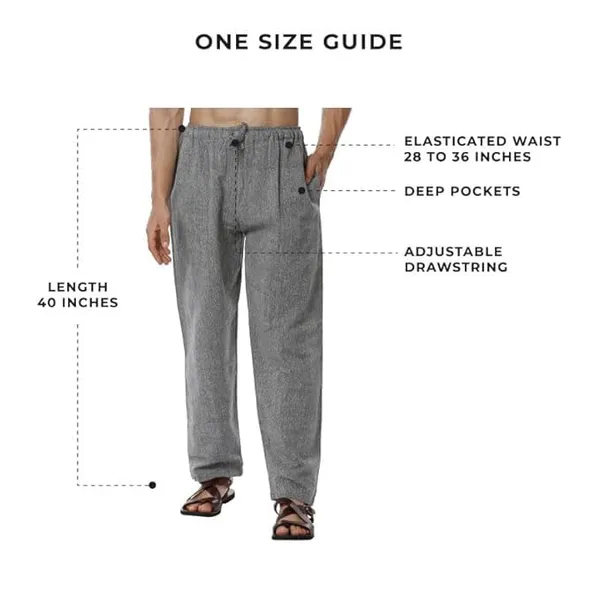 Grey_Cotton_Premium_Pyjama_For_Unisex