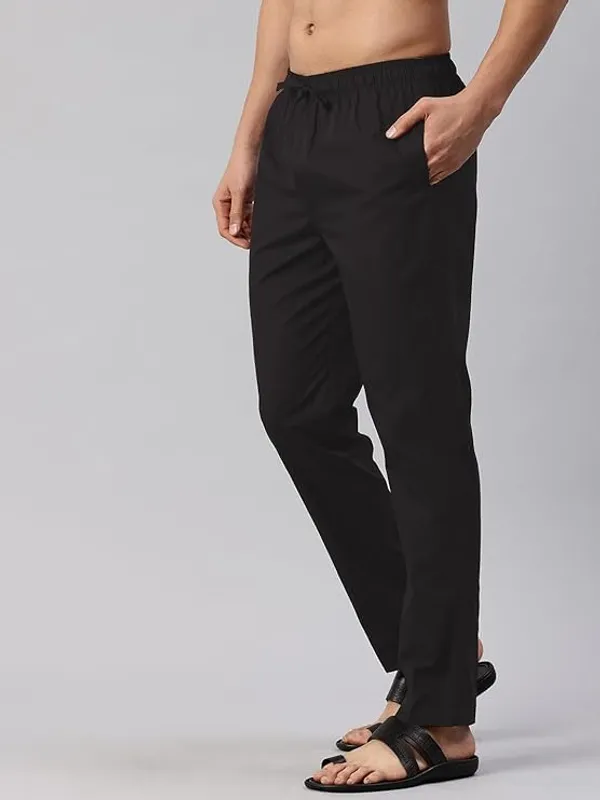 Black_Cotton_Premium_Pyjama_For_Men
