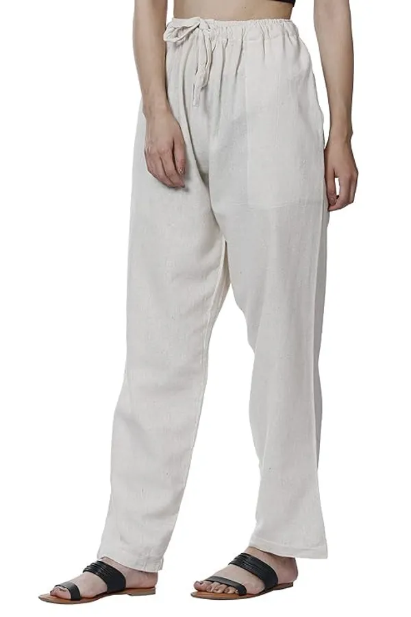 Cream_Cotton_Premium_Pyjama_For_Women