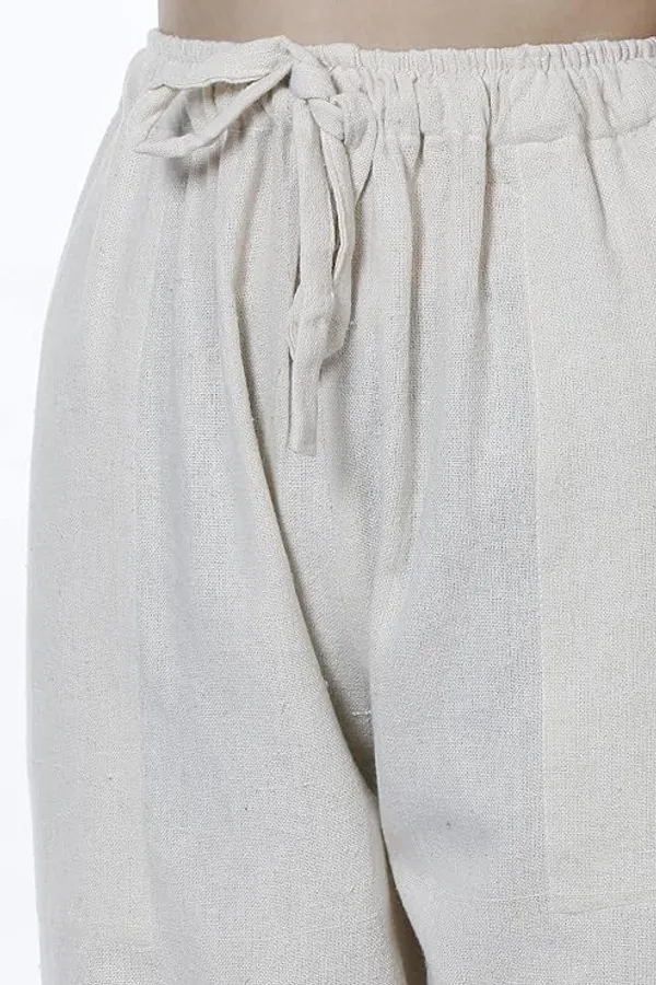 Cream_Cotton_Premium_Pyjama_For_Women