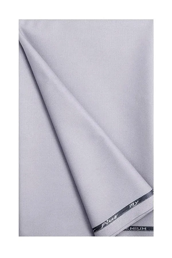 Light_Grey_And_Black_Cotton_Unstitched_Trouser_Fabric_For_Mens