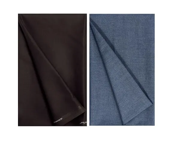 Steel_Grey_And_Brown_Cotton_Unstitched_Trouser_Fabric_For_Mens