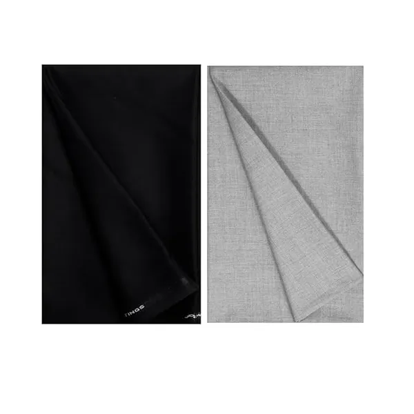 Light_Grey_And_Black_Cotton_Unstitched_Trouser_Fabric_For_Mens